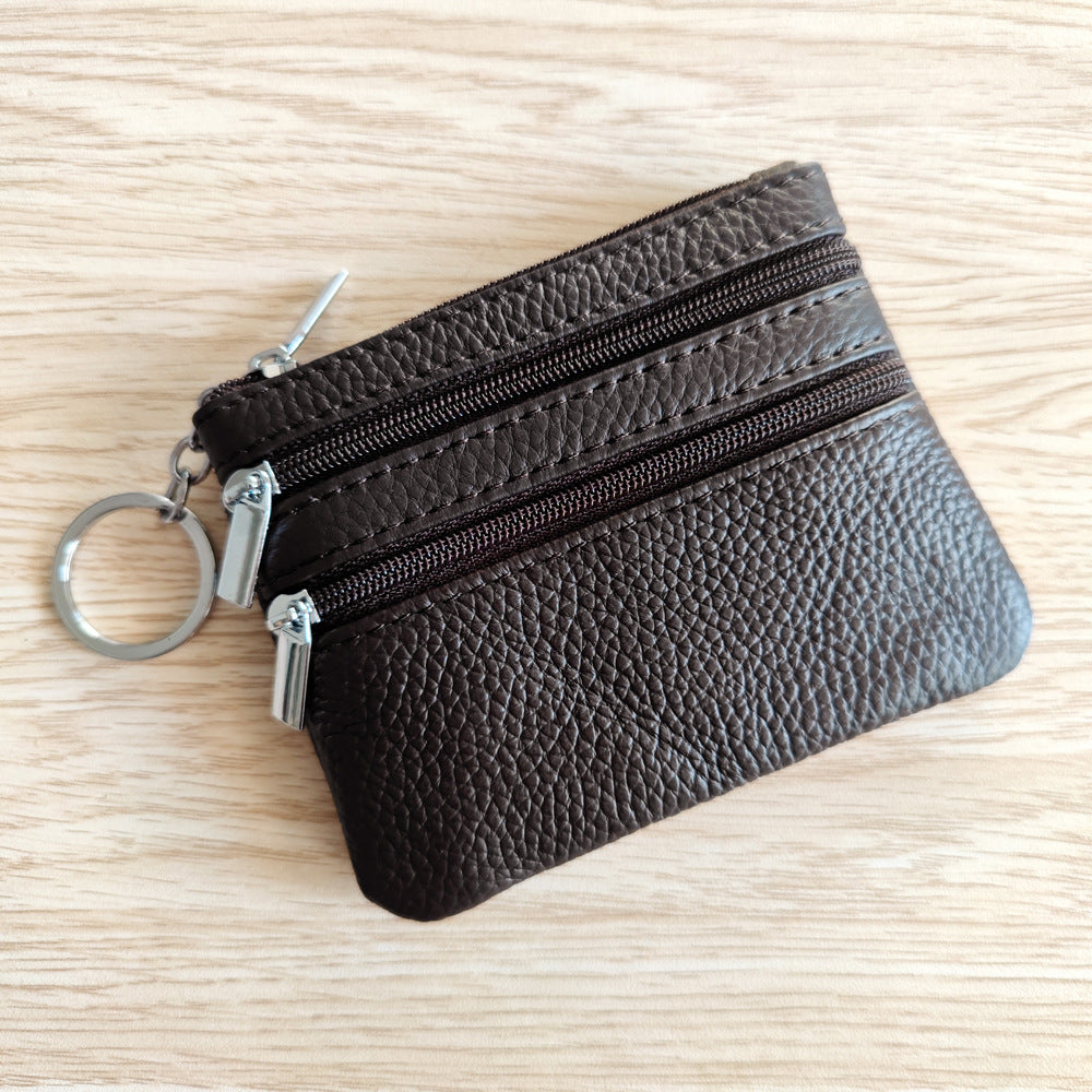 Women's Genuine Leather Business Short Small For Coin Purses