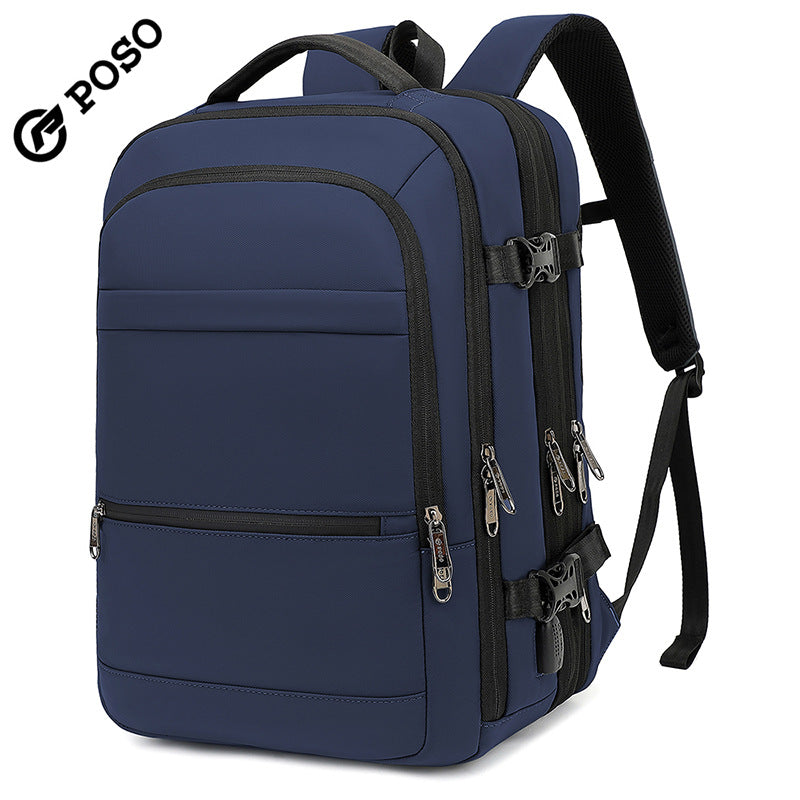 Men's Business Advanced Computer Expandable Large Capacity Backpacks