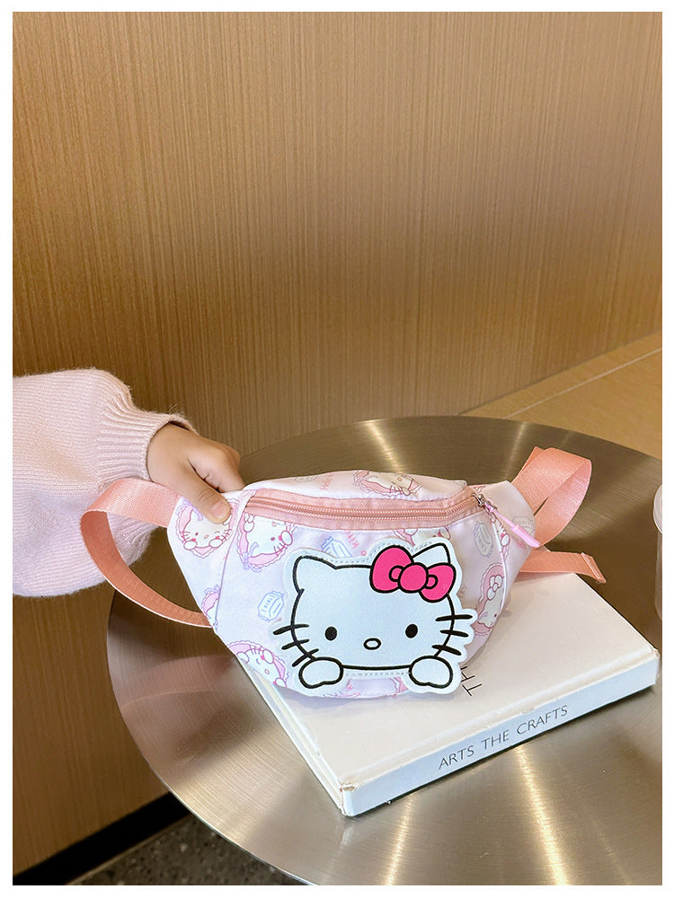 Children's Fashion Pockets Clow Cute Cartoon Small Children's Waist Packs