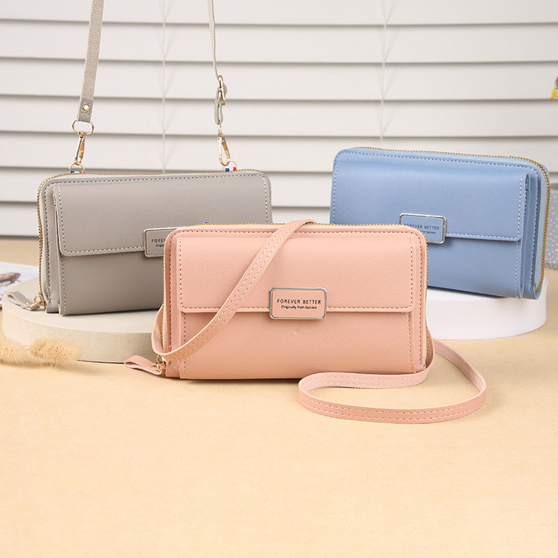 Women's Comfortable Trendy Korean Mid-length Clutch Ladies Wallets