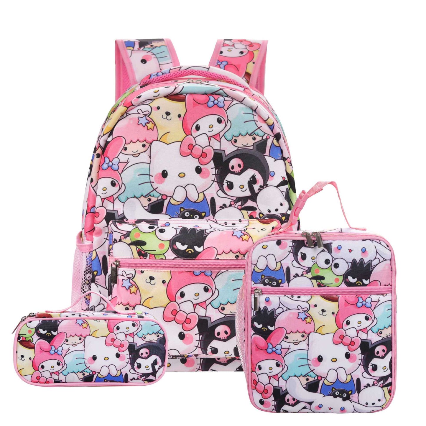 Elegant Fashion Cartoon Clow Anime Primary Backpacks