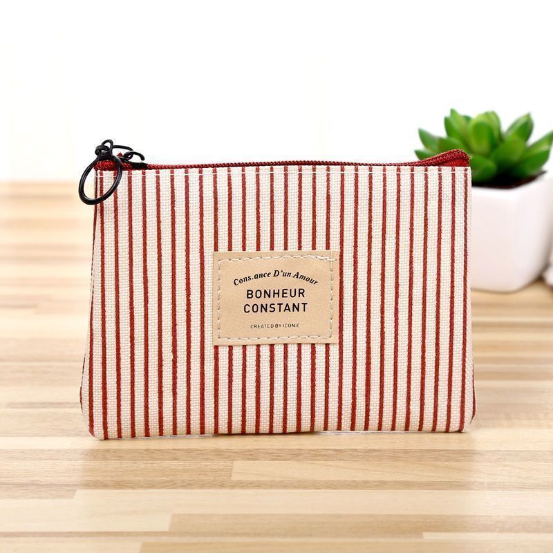 Mini Cute Fabric Canvas Korean Retro Ladies Wallets