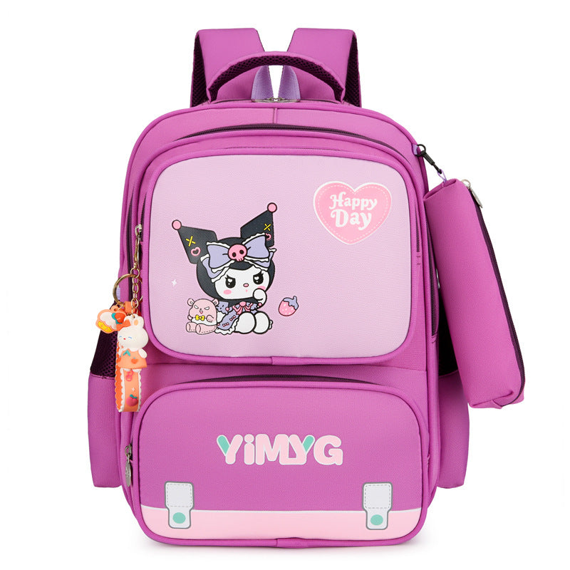 Large Capacity For Primary Cartoon Color Elementary School Students' Schoolbags