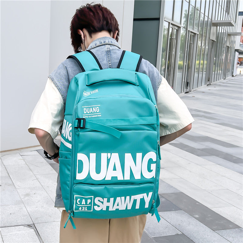 Women's Tooling Style Fashion Boys Camp Equipment Middle School Students' Schoolbags