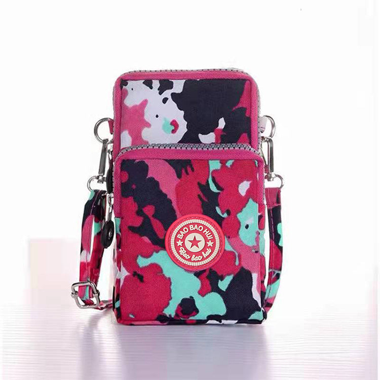 Women's Small Vertical Versatile Mini Halter Change Phone Bags