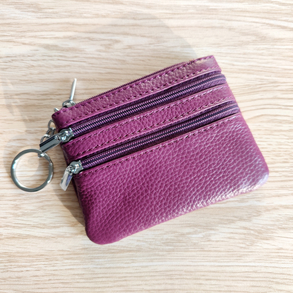 Women's Genuine Leather Business Short Small For Coin Purses