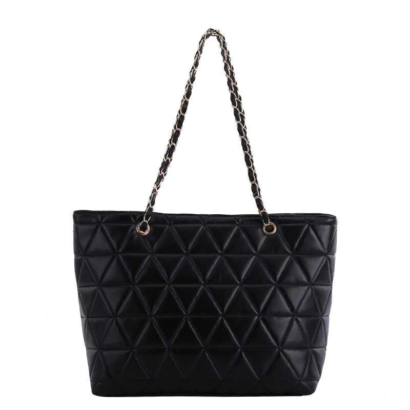 Women's Rhombus Large Capacity Trendy Fashion Simple Shoulder Bags