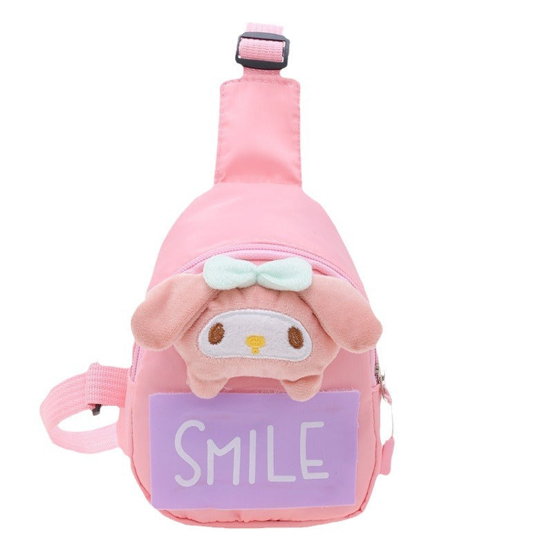 Sacs de taille pour enfants, poupée mignonne de dessin animé pour garçons, mode