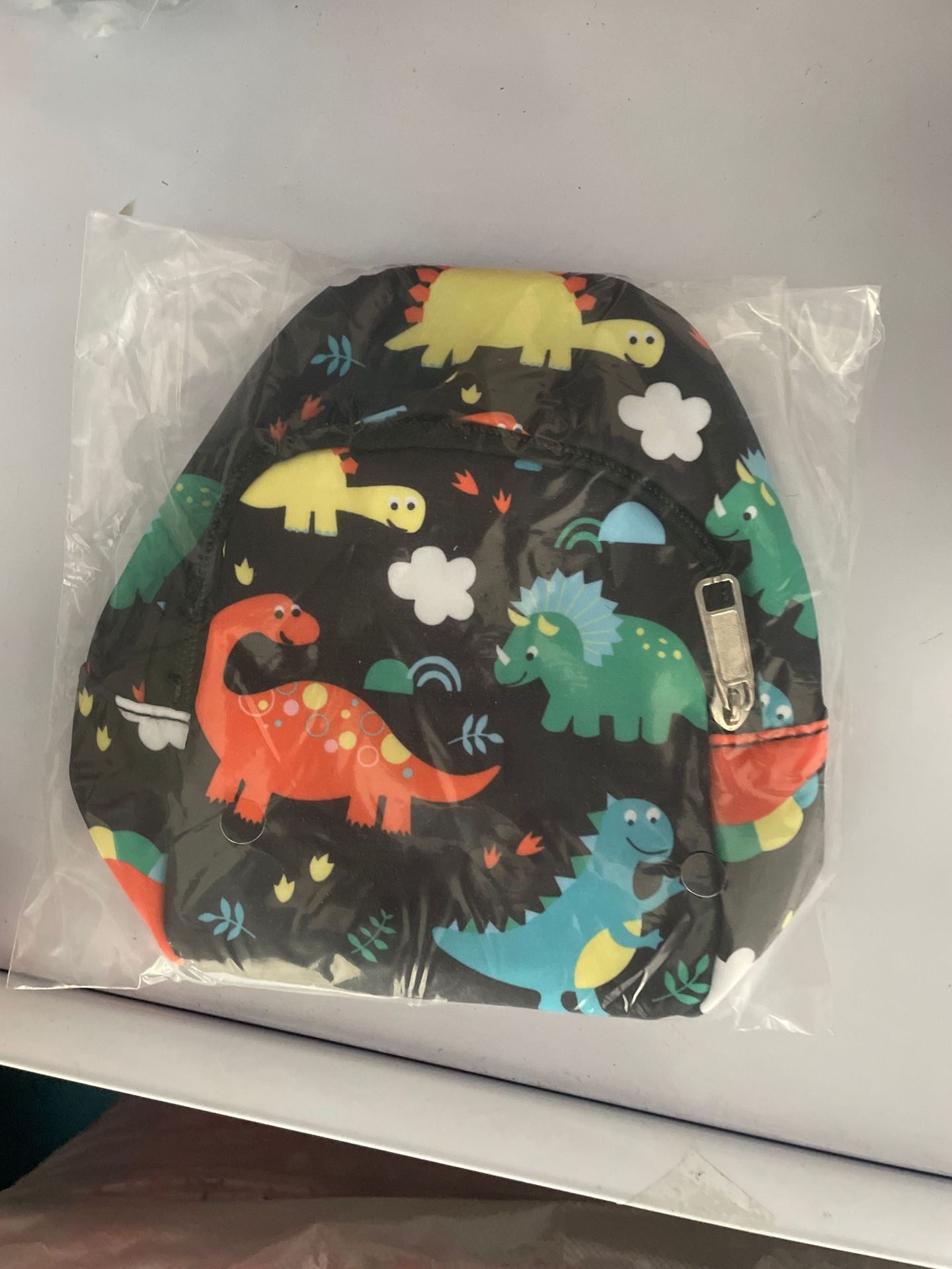 Children's Childlike Cute Dinosaur Printed Mother Boys Children's Shoulder Bags