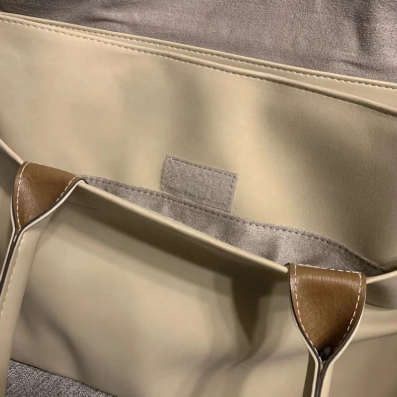 Pochette Portable givrée pour femmes, sacs simples pour ordinateur Portable de grande capacité