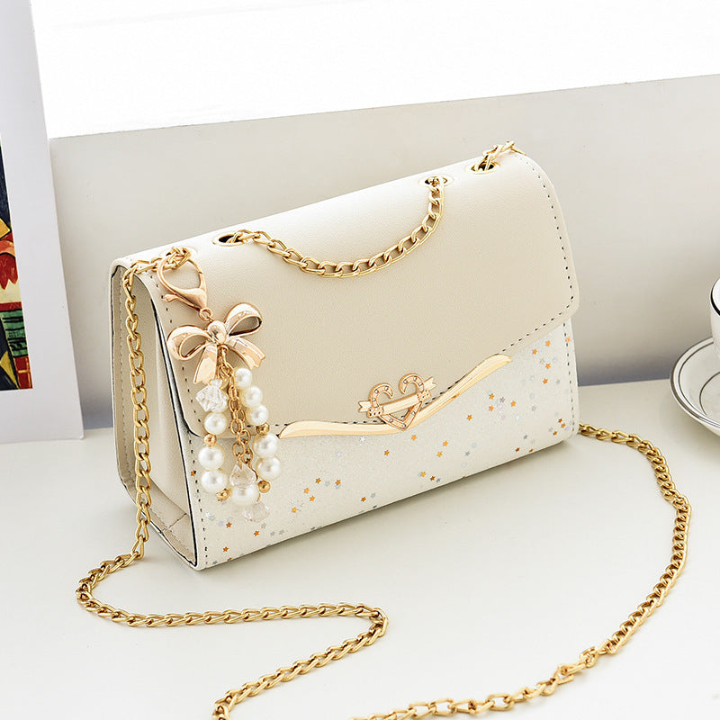 Women's Classic Sequined Korean Style Mobile Crossbody Bags