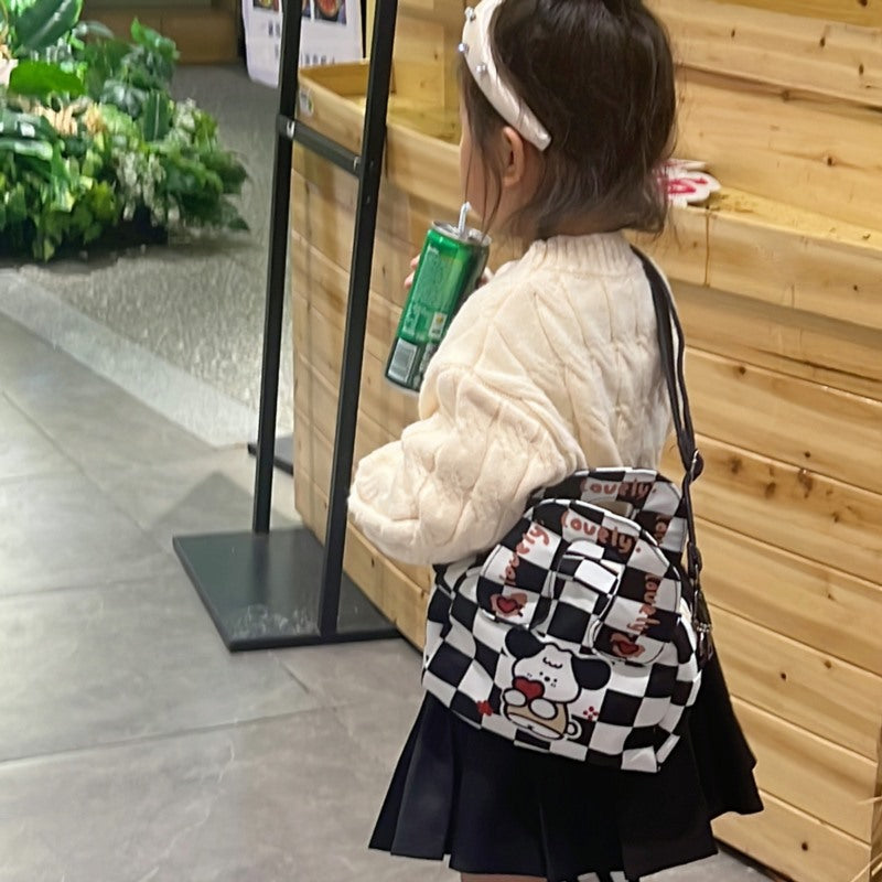 Children's Cute Anime Cartoon Little Versatile Fashion Children's Shoulder Bags