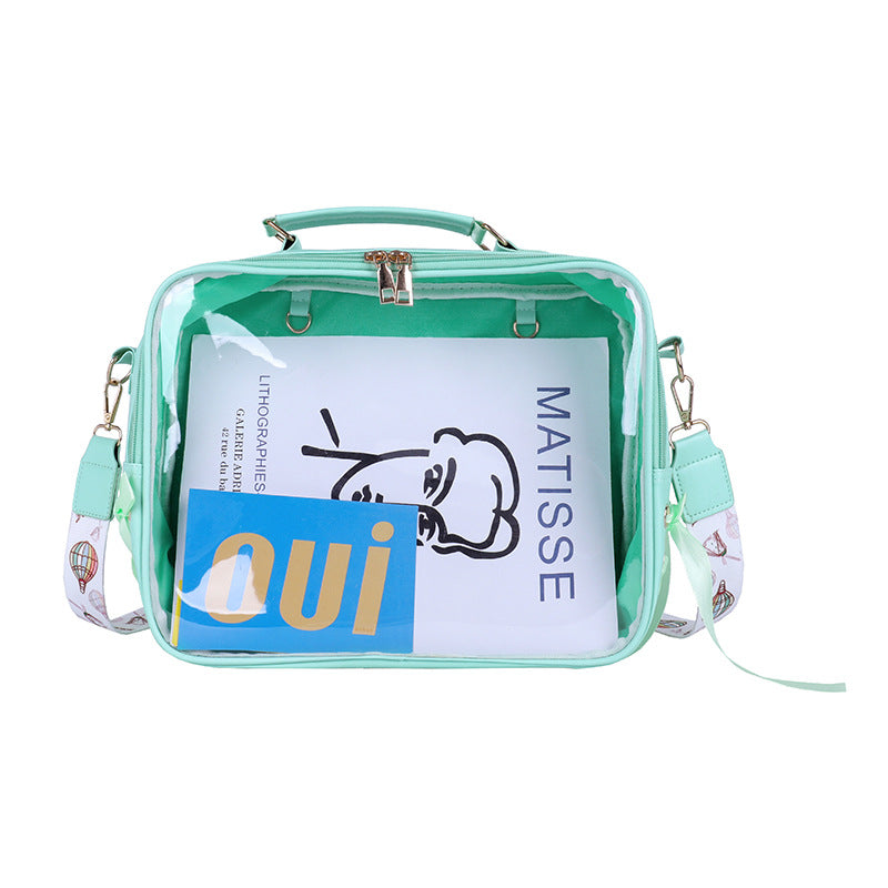 Transparent Fresh Sweet Fashion Jelly Multipurpose Backpacks