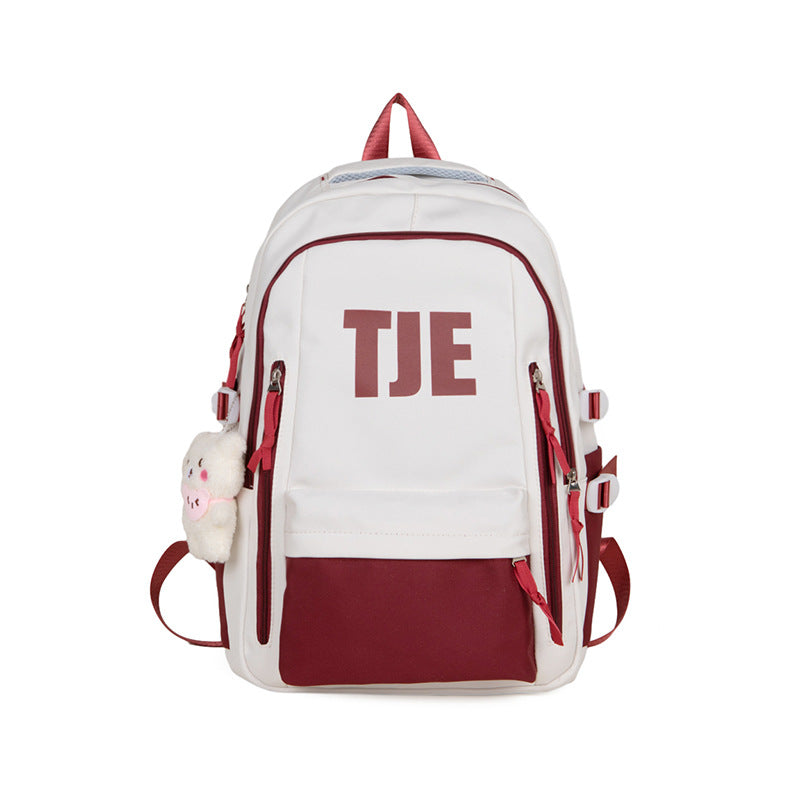 Men's Good-looking High College Large Capacity Wind Middle School Students' Schoolbags