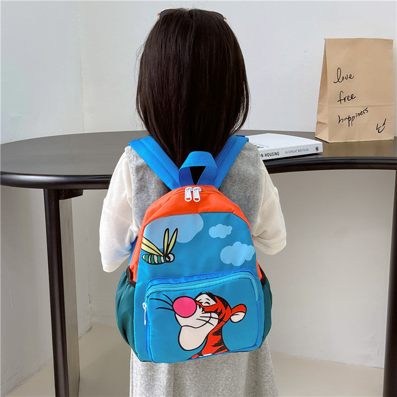 Children's Cartoon Cute Little Candy Color Boys Backpacks