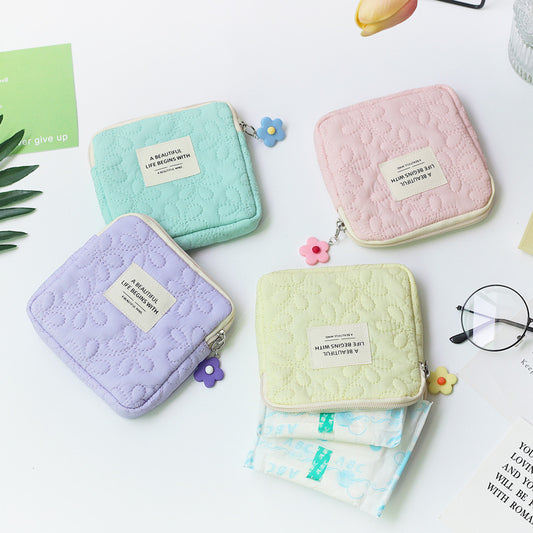 Cute Female Macaron Color Fresh Bus Coin Purses