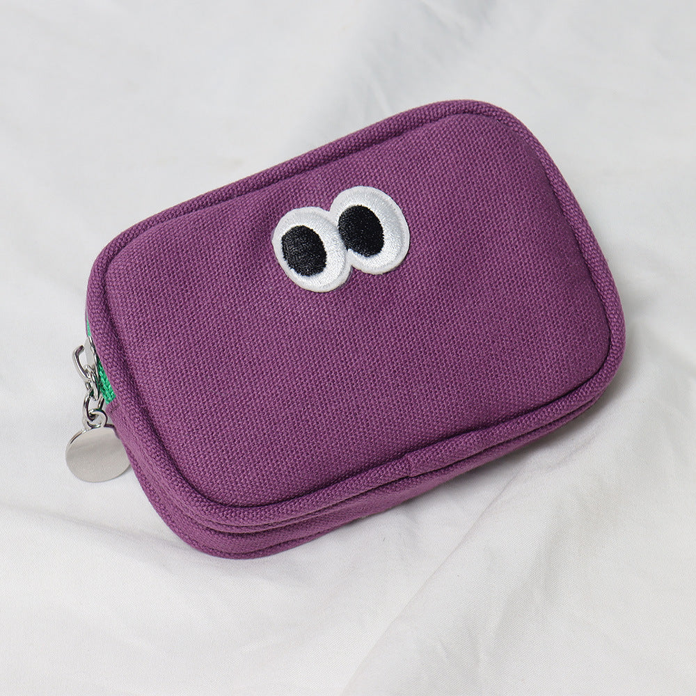 Mini Cartoon Cute Korean Zipper Compartment Coin Purses