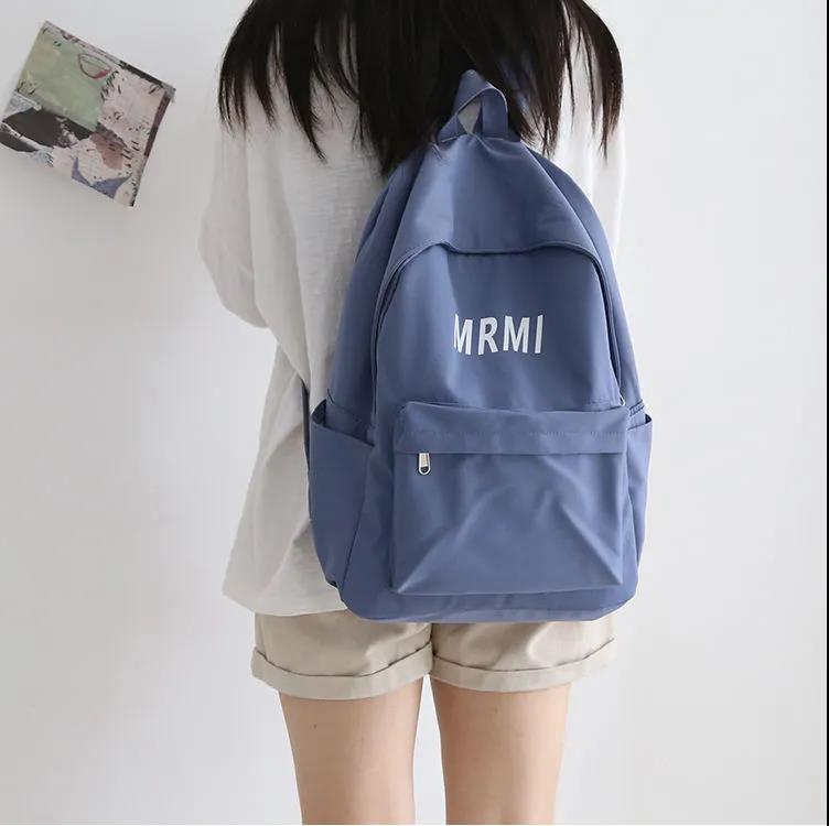 Female Korean High Primary Junior Mori Style Versatile Large Backpacks