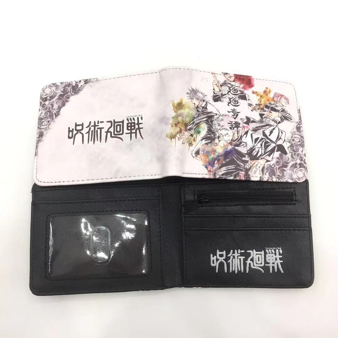 Five Wu Leather Printed Spell Back Ladies Wallets