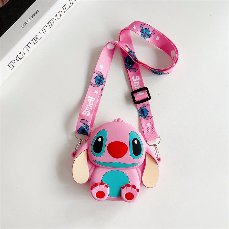 Cartoon Change Silicone Stitch Style Boy Purses