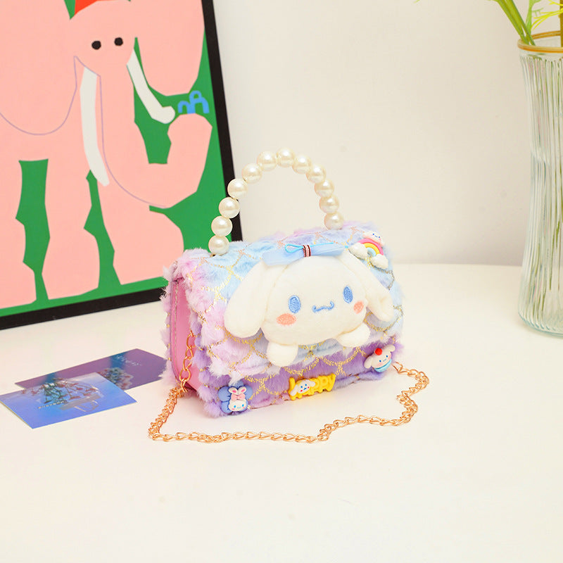 Charming Cute Plush Princess Little Stylish Bags