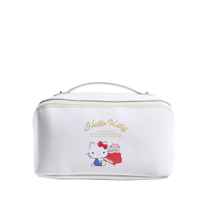 Cute Storage Large Capacity Good-looking Leather Cosmetic Bags