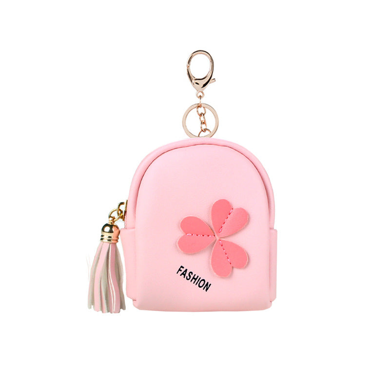 Small Mini Female Cute Love Square Coin Purses