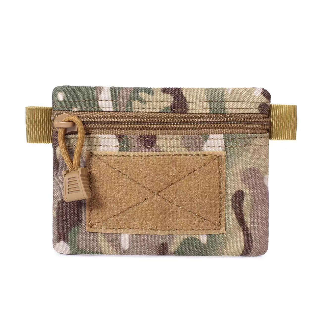 Camouflage Small Close-fitting Portable Saddle Leisure Card Holder