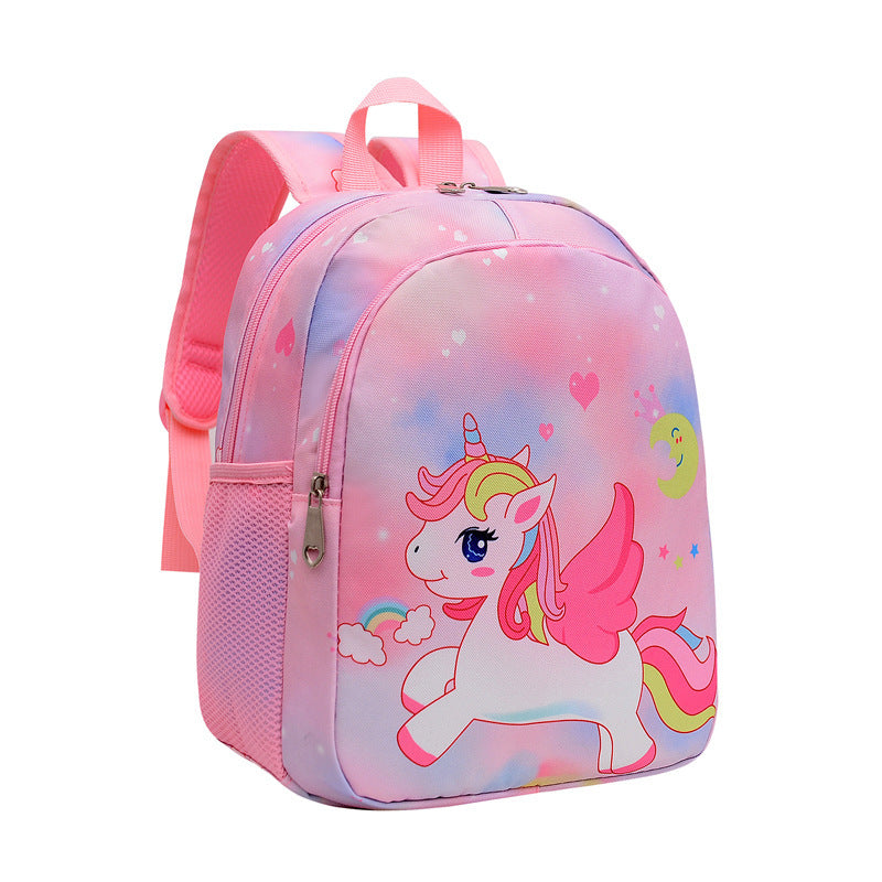 Children's Cute Mermaid Burden Reduction Unicorn Kindergarten School Bags