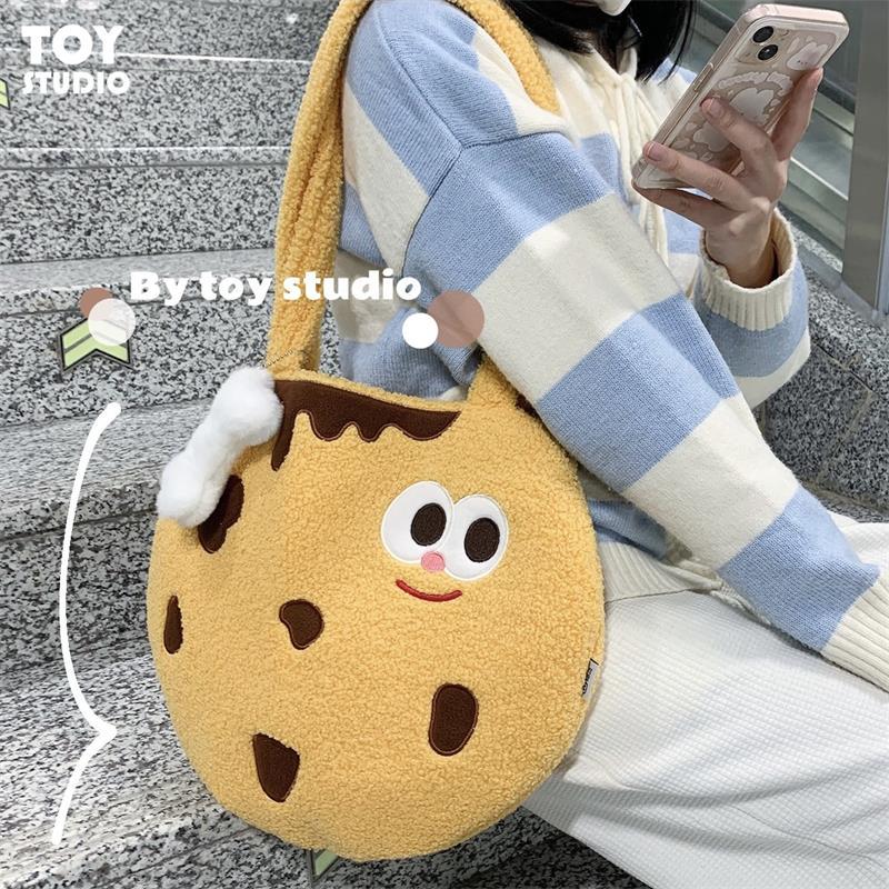 Cookies Cartoon Funny Creative Couple Earphone Coin Purses