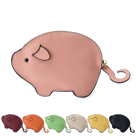 Women's Pig Mini Creative Soft Niche Cute Coin Purses