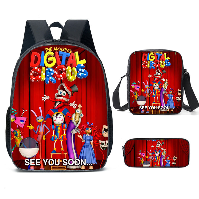 Charming Elegant Graceful Magic Circus Primary Elementary School Students' Schoolbags