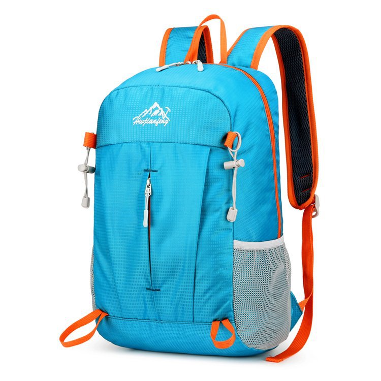 Folding Zipper Nylon Cloth Waterproof Hiking Sports Backpacks