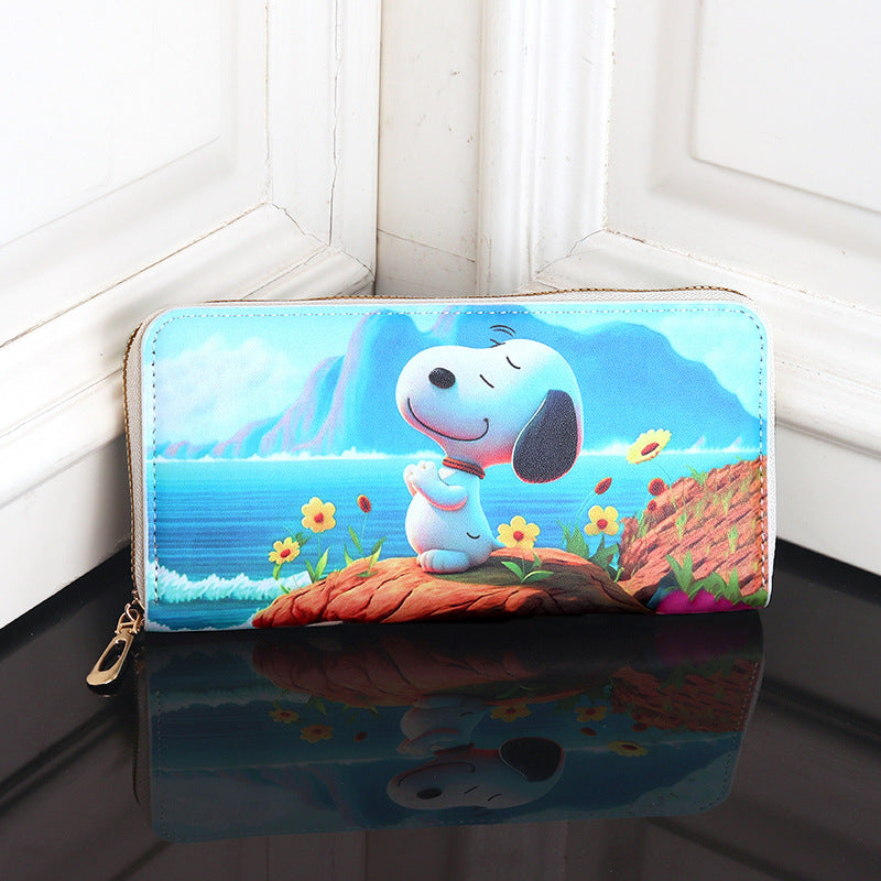 Clow Melody Cartoon Cute Zipper Soft Coin Purses