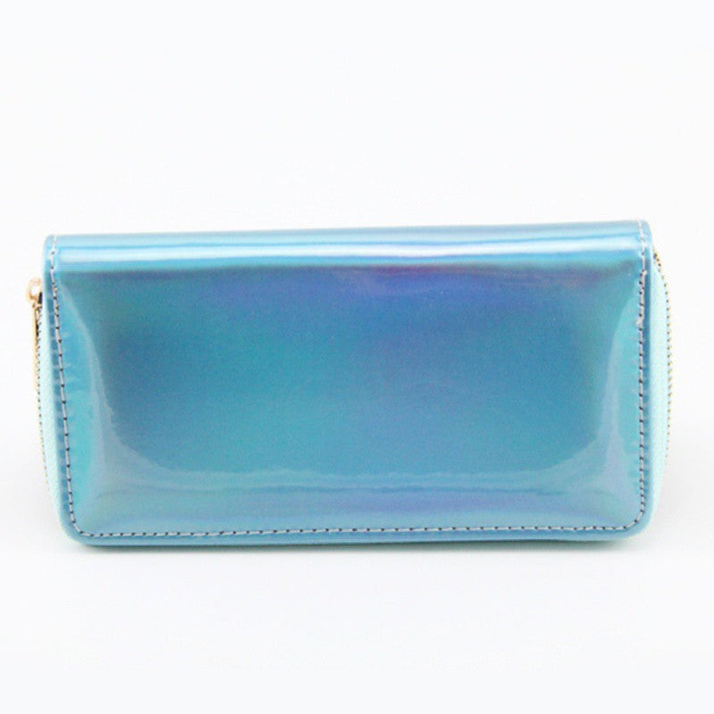 Classic Fashion Creative Colorful Laser Long Ladies Wallets