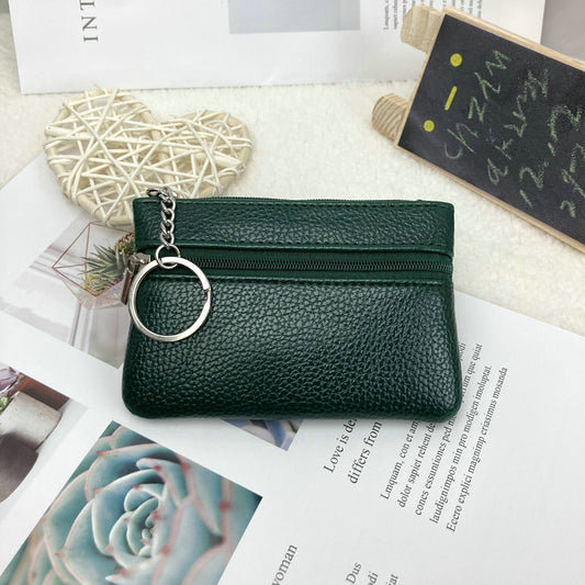 Women's Korean Mini Fashion Thin Short Small Coin Purses