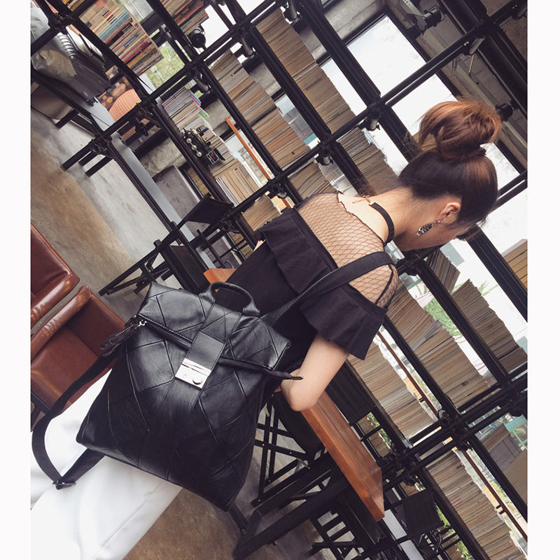 Women's Fashion Soft Leather Large Capacity Genuine Backpacks