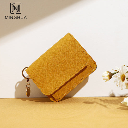 Women's Short Solid Color Spring Simple Source Coin Purses