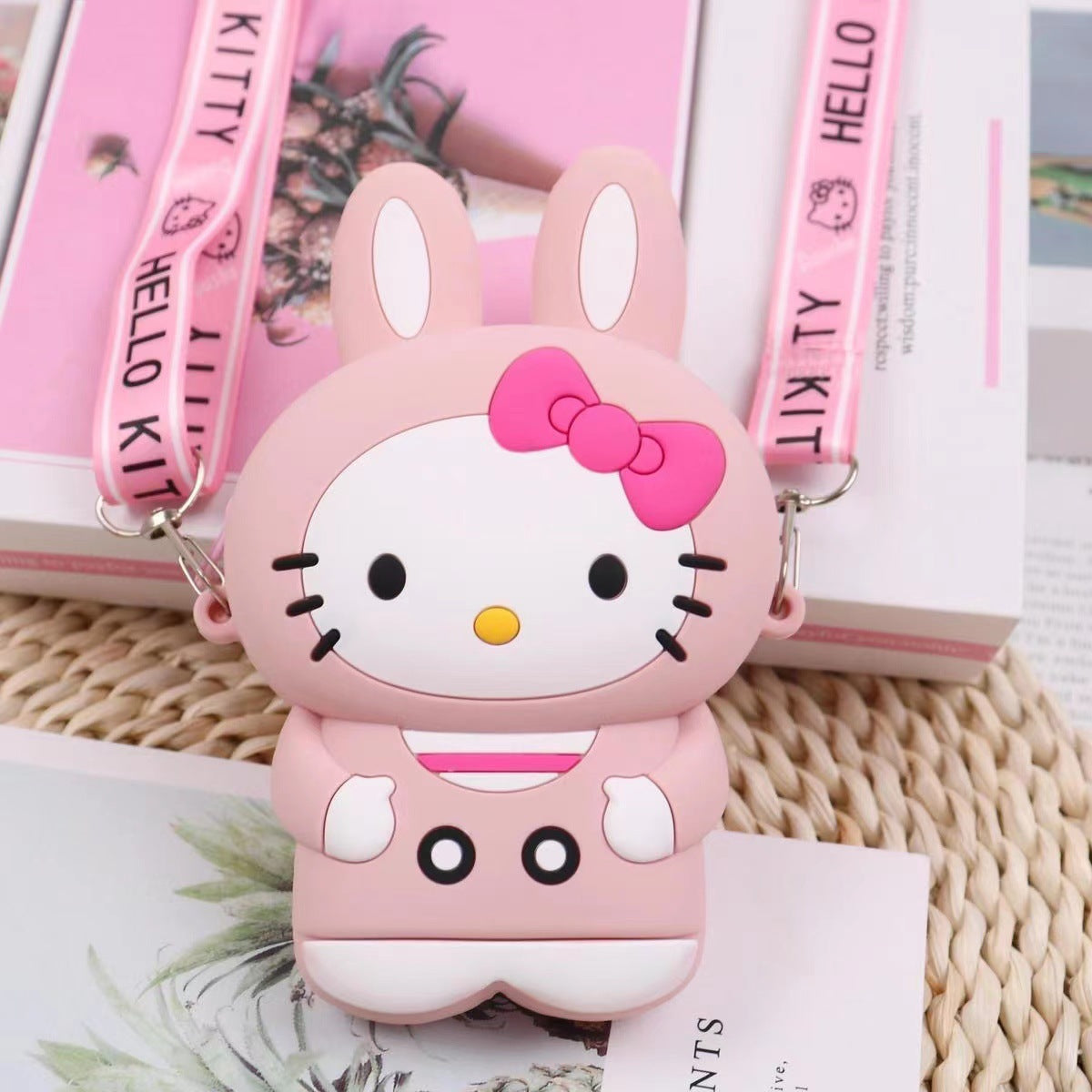 Stall Cartoon Silicone Soft Western Style Coin Purses