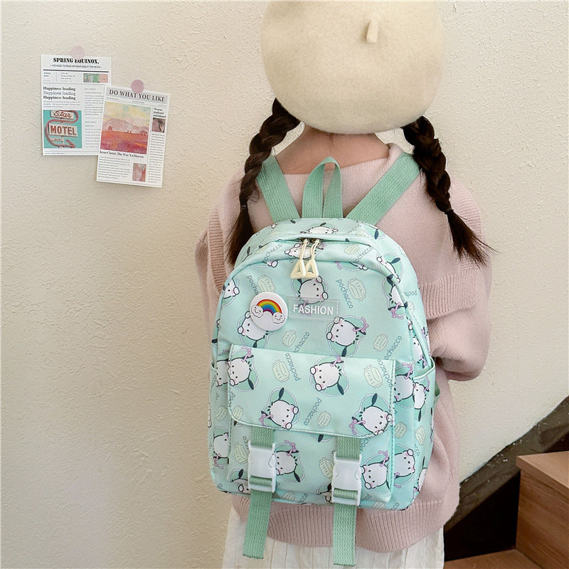 Children's Cartoon Printed Good-looking Cute Primary Spine Backpacks