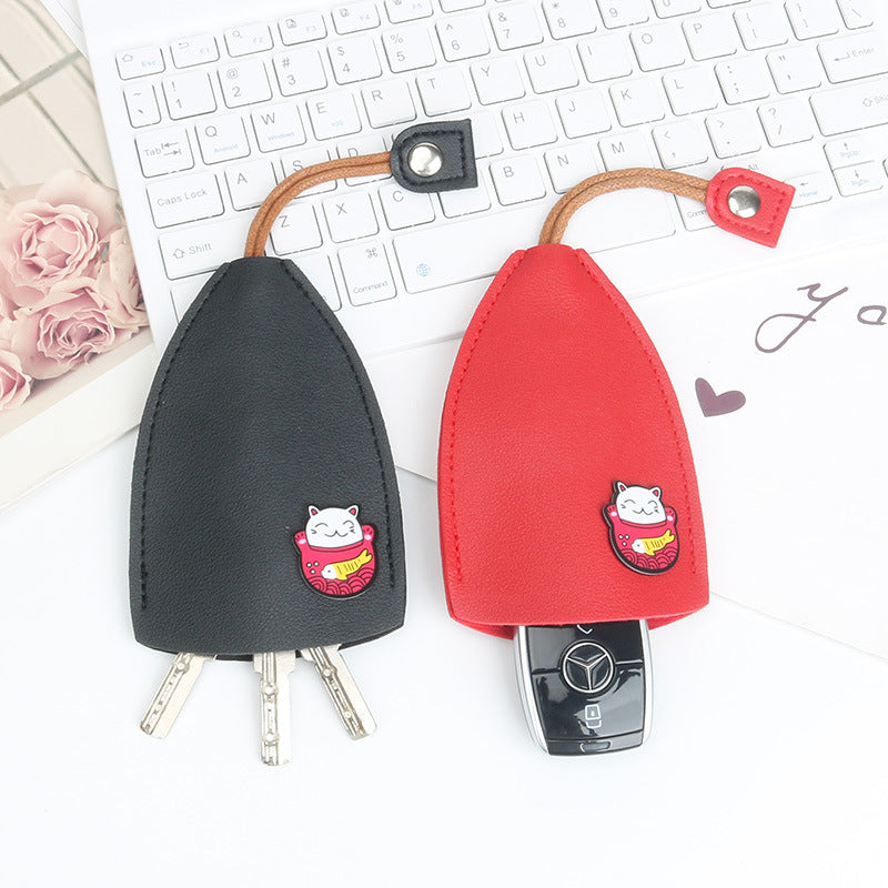 Pull-out Cartoon Cute Personalized Car Storage Key Bags