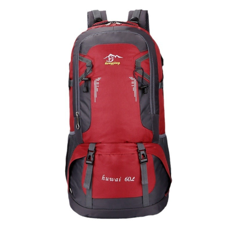 Large Capacity Waterproof Hard-wearing With Headphone Sports Backpacks