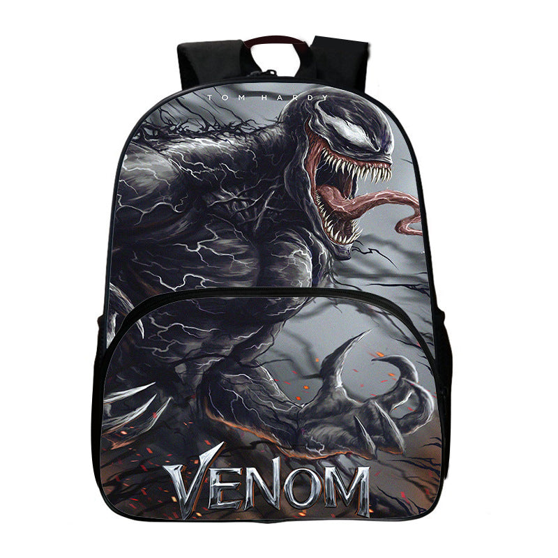 Versatile Marvel Venom Printing Hero Avengers Elementary School Students' Schoolbags