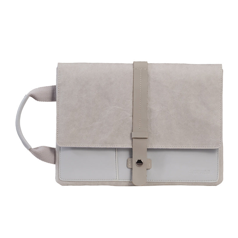 Apple Inch Creative Washed Kraft Paper Laptop Bags