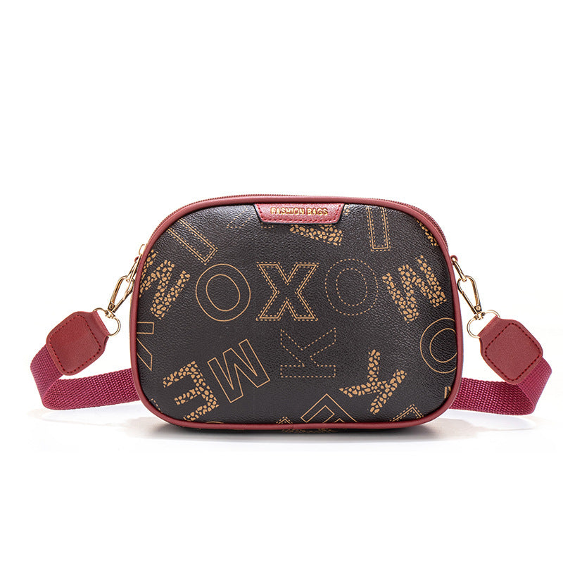 Small Trendy Fashion Simple Letter Printed Waist Packs