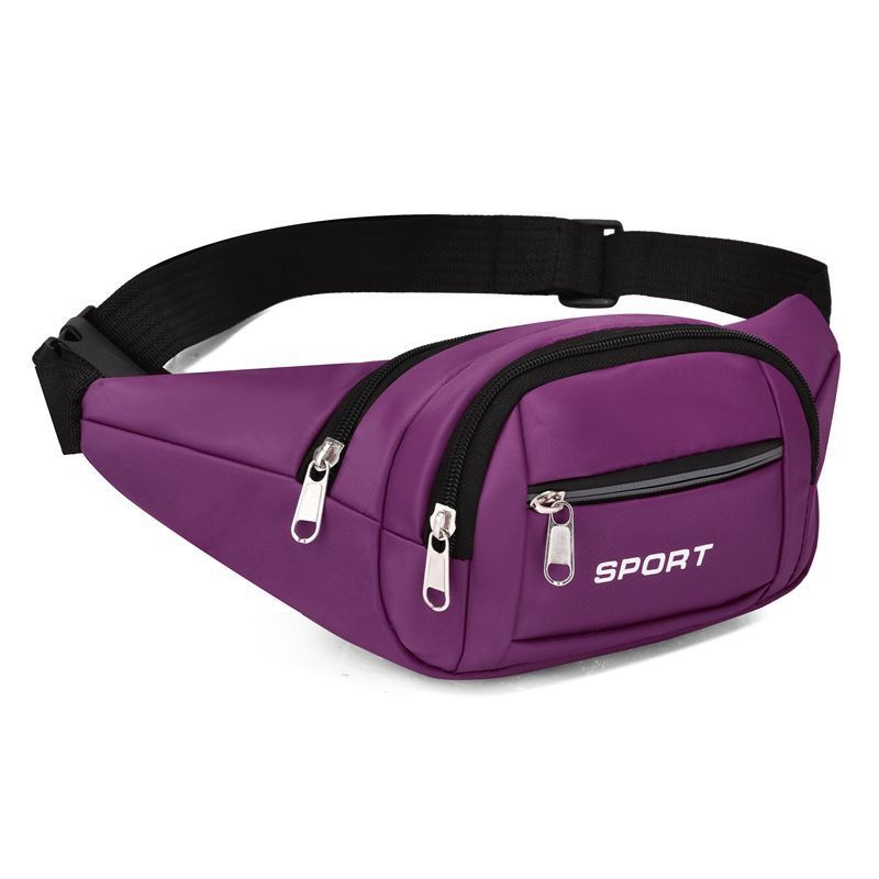 Men's Site Waterproof Female Thickening Checkout Oxford Waist Packs