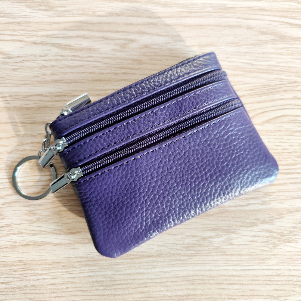 Women's Genuine Leather Business Short Small For Coin Purses