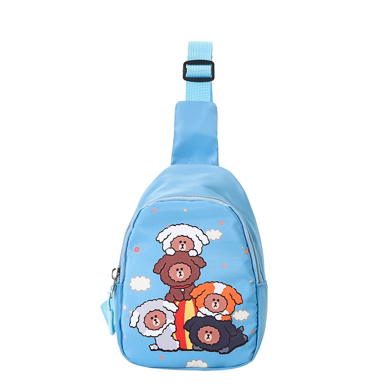 Children's Boys Fashion Cartoon Trendy Small Children's Waist Packs