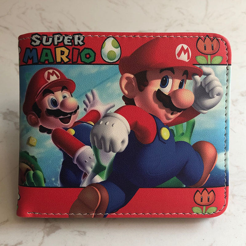 Women's & Men's & Mary Short Fashion Trend Mario Ladies Wallets