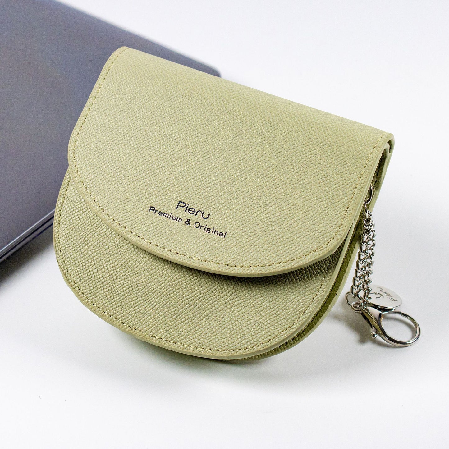 Women's Korean Style Saddle Zipper Ornaments Simple Ladies Wallets